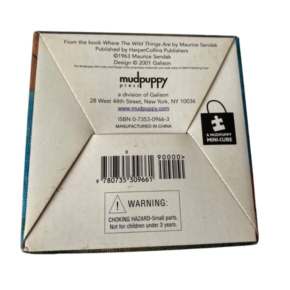 Maurice Sendak's Where The Wild Things Are Jigsaw Puzzle Mudpuppy 36 Big Pieces - Picture 4 of 5